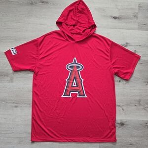 Six Man Promotions Angels Short Sleeve Hooded Shirt Size XL Brand New In Package